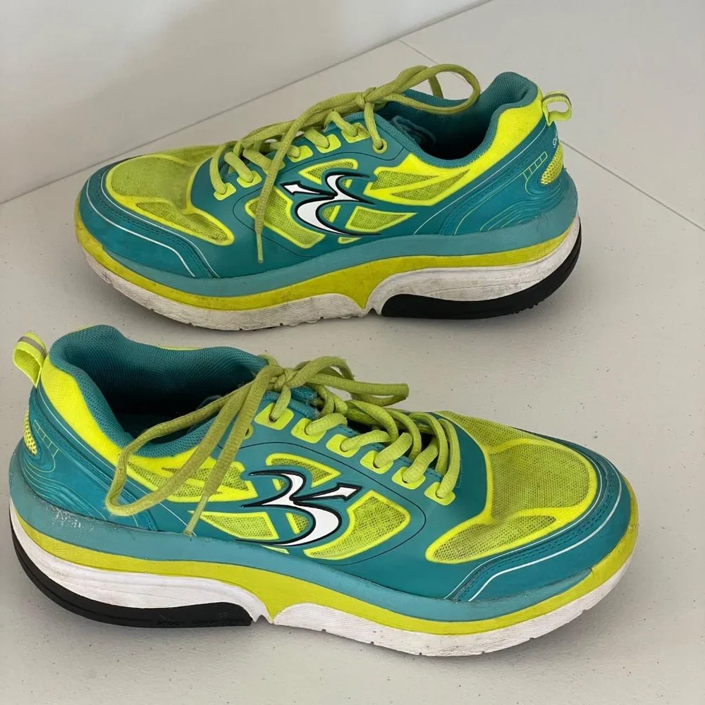 gdefy by Gravity Defyer Womens 9.5 Ion Athletic Shoes Comfortable Neon Colorful - Picture 13 of 14